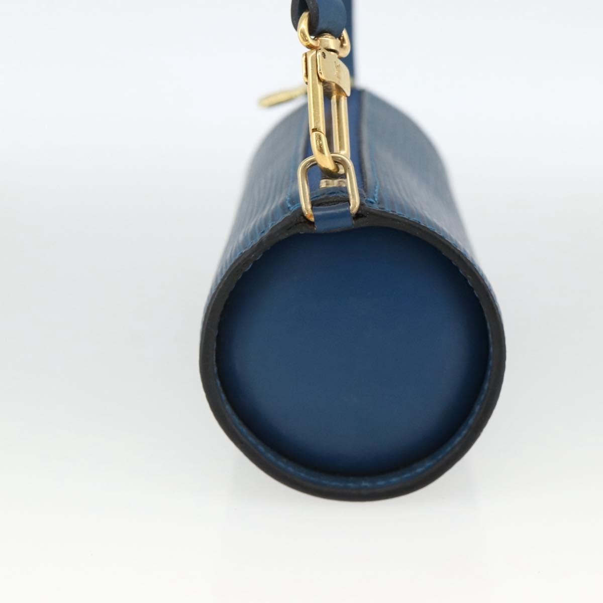 Louis Vuitton Soufflot Pochette Epi Leather Blue Leather Clutche & Pouche Bag