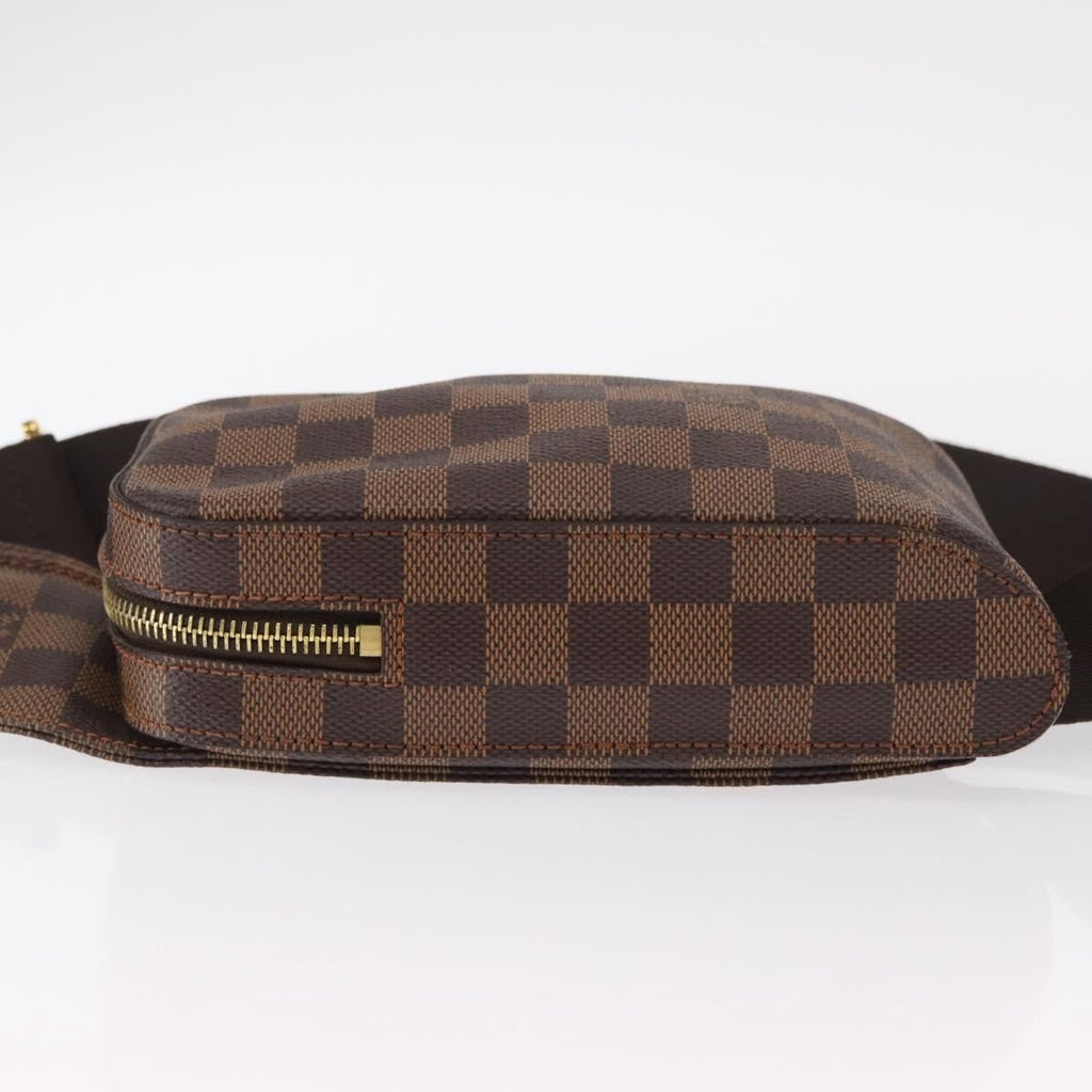Louis Vuitton Geronimos Waist Bag Damier Brown Canvas Shoulder Bag