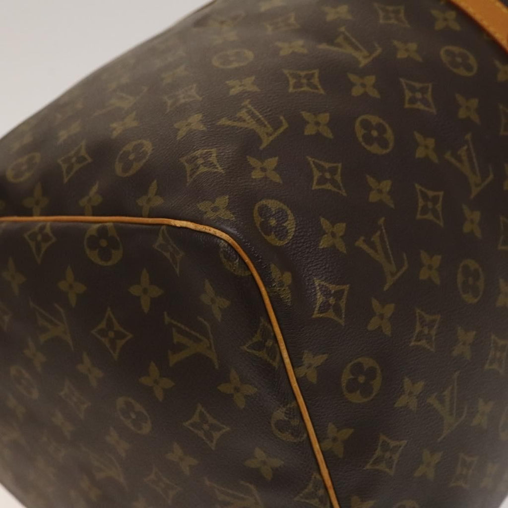 Louis Vuitton Keepall Bag Monogram Canvas Brown Canvas Travel Bag