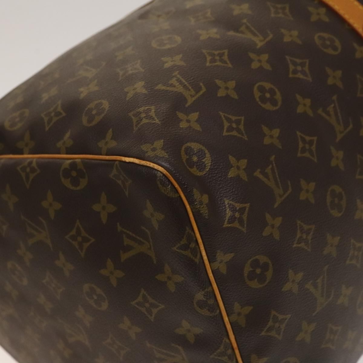Louis Vuitton Keepall Bag Monogram Canvas Brown Canvas Travel Bag