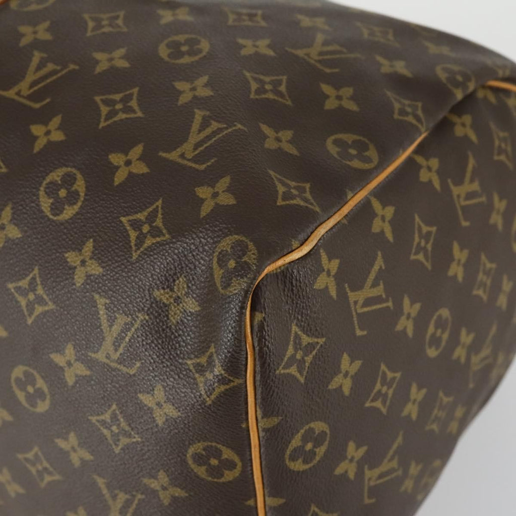 Louis Vuitton Keepall Bag Monogram Canvas Brown Canvas Travel Bag