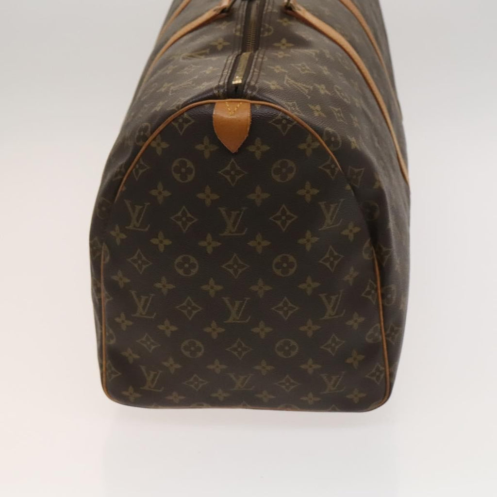 Louis Vuitton Keepall Bag Monogram Canvas Brown Canvas Travel Bag