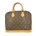 Louis Vuitton Alma Handbag Monogram Canvas Brown Canvas Handbag