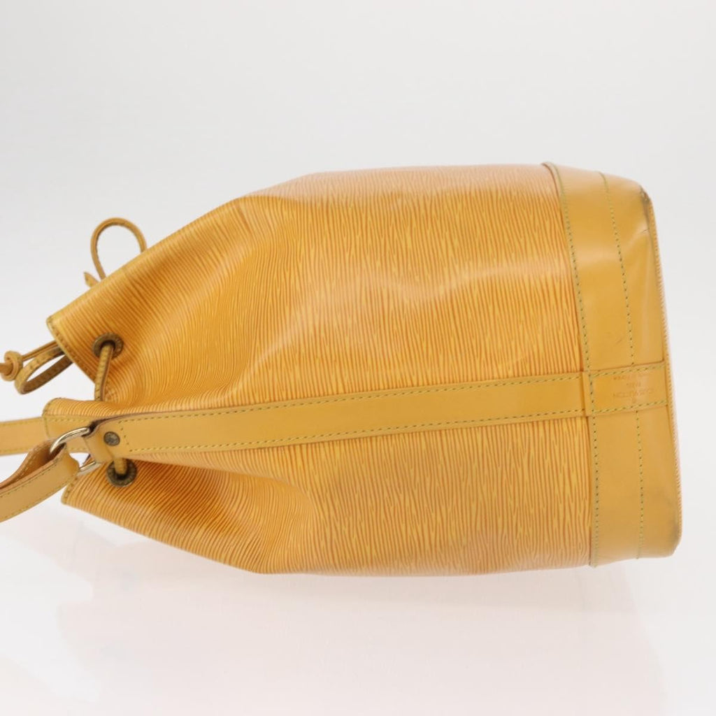 Louis Vuitton Noe Handbag Epi Leather Yellow Leather Shoulder Bag