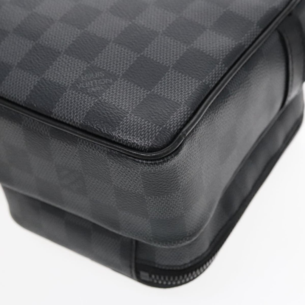 Louis Vuitton Utility Business Bag Damier Graphite Gray Canvas Shoulder Bag