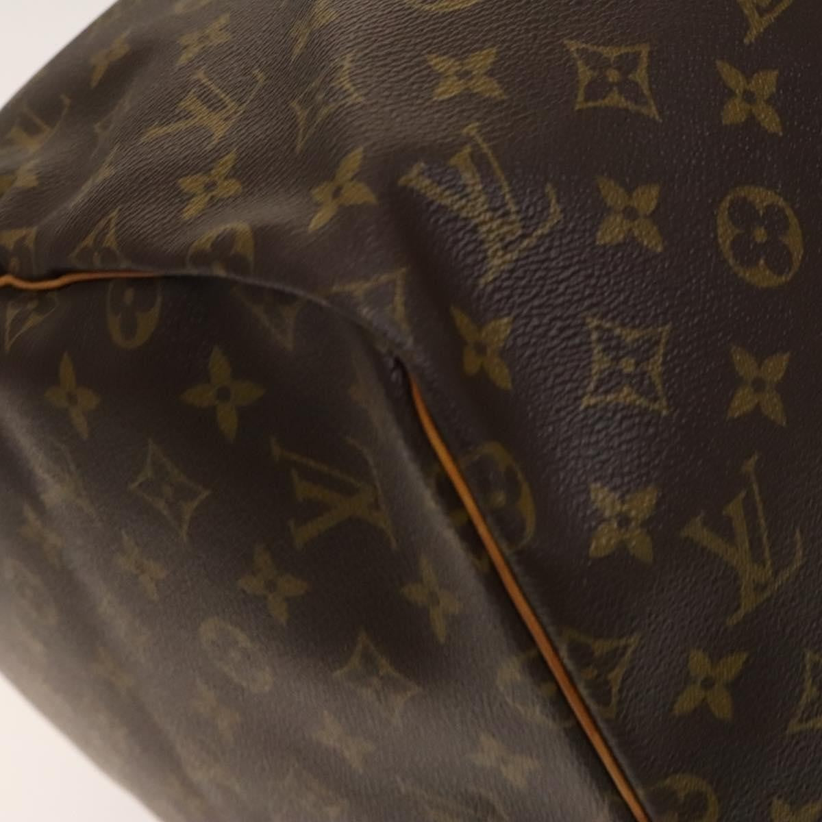 Louis Vuitton Keepall Bag Monogram Canvas Brown Canvas Travel Bag