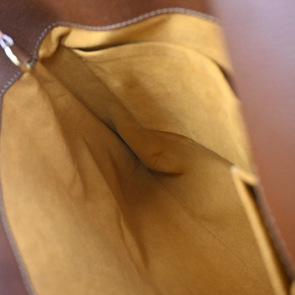 Louis Vuitton Musette Handbag Monogram Canvas Brown Canvas Shoulder Bag