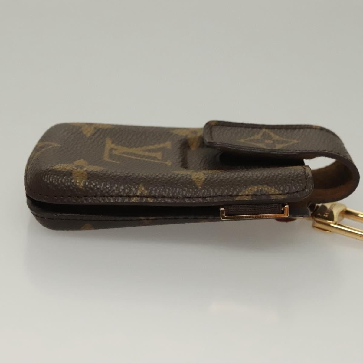 Louis Vuitton Etui Phone Case Monogram Canvas Brown Canvas Bag