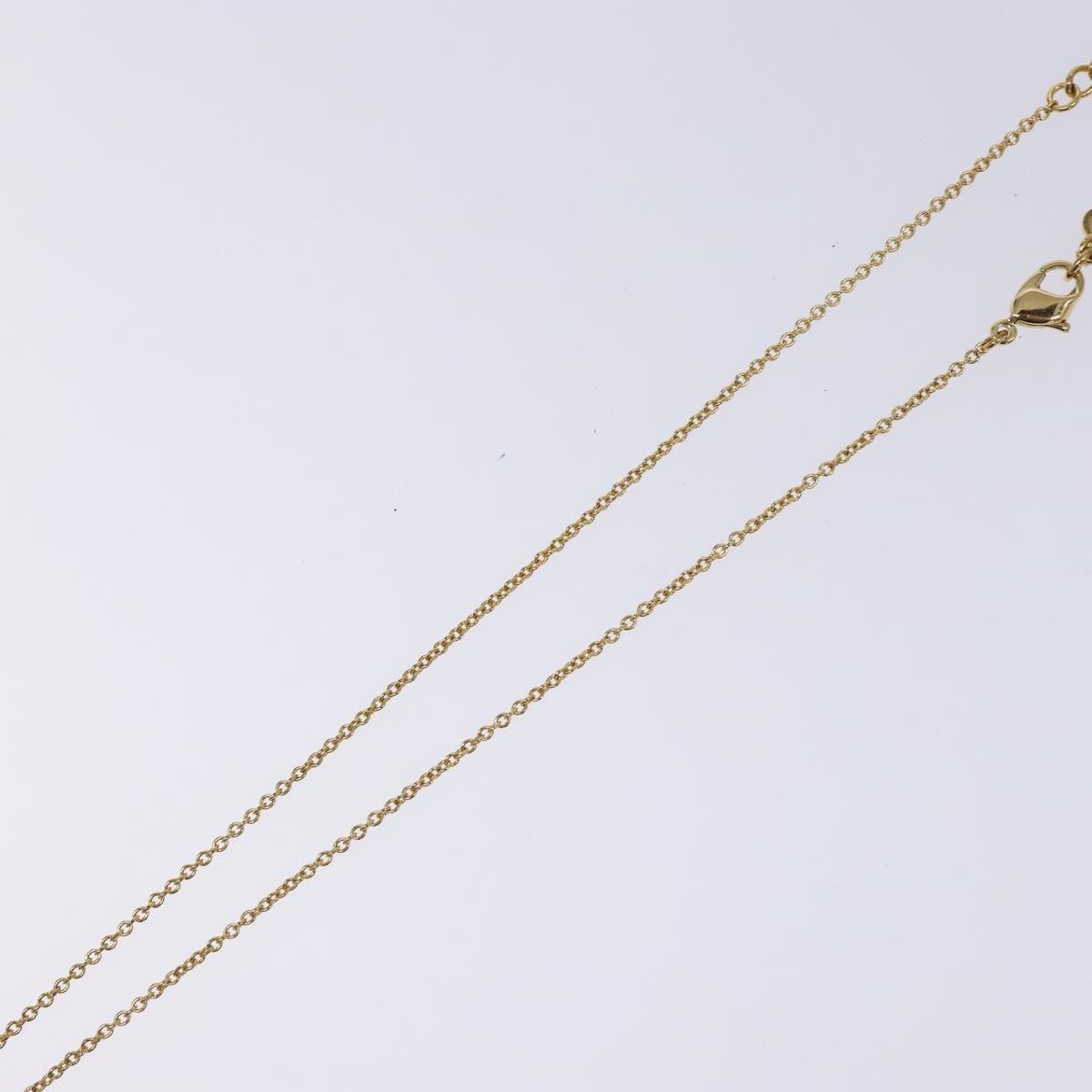 Christian Dior Cd Pendant Necklace Metal Gold Metal Necklace Jewelry (Pre-Owned)