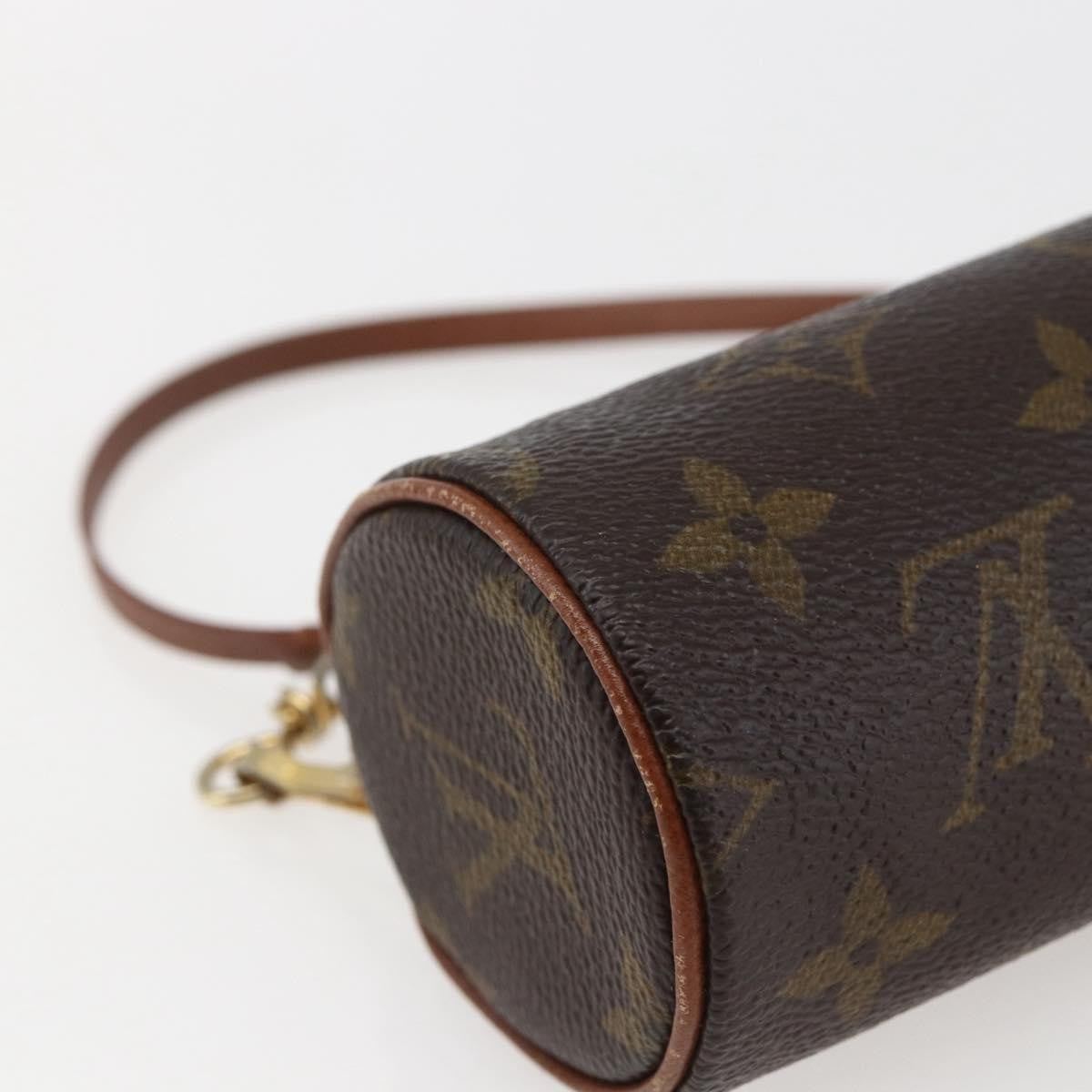 Louis Vuitton Papillon Pochette Monogram Canvas Brown Canvas Clutche & Pouche Bag