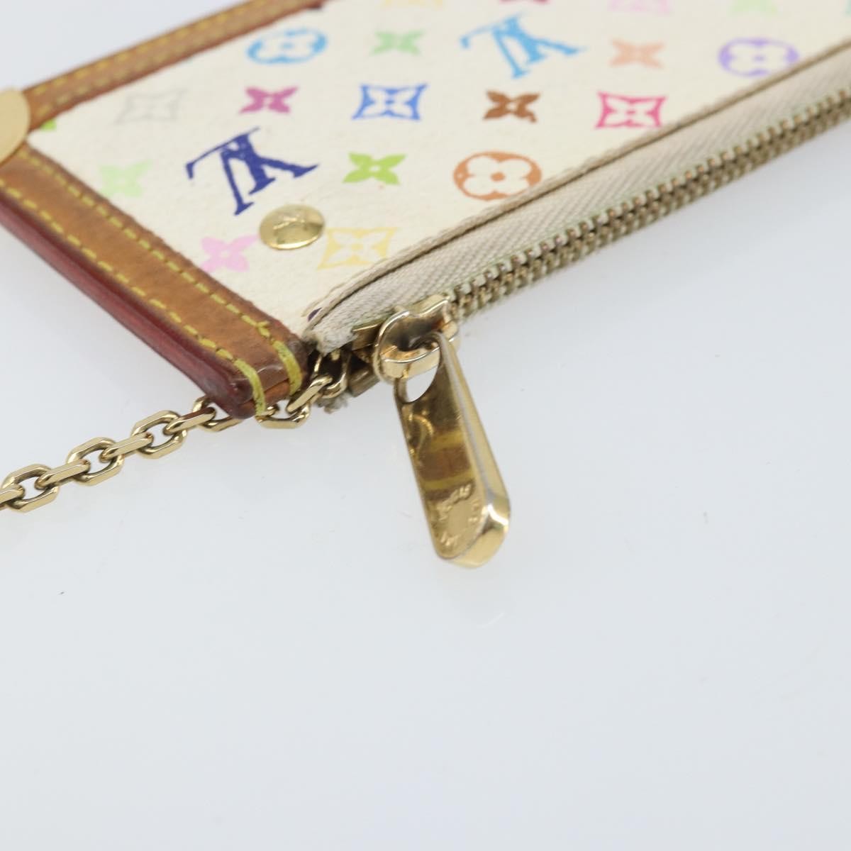 Louis Vuitton Pochette Clés Monogram Canvas Multicolour Canvas Wallets Accessory
