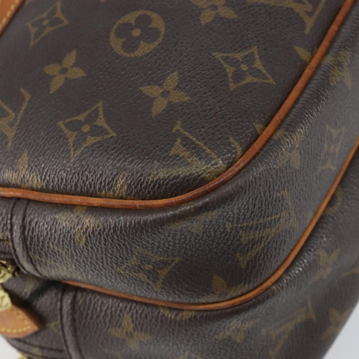 Louis Vuitton Reporter Bag Monogram Canvas Brown Canvas Shoulder Bag