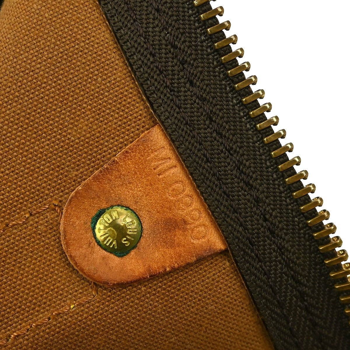 Louis Vuitton Keepall Bag Monogram Canvas Brown Canvas Travel Bag