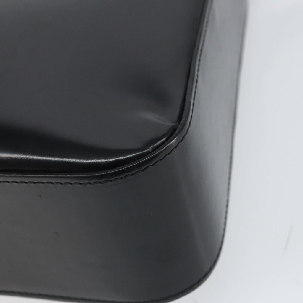 Celine Handbag Patent Leather Black Patent_Leather Shoulder Bag Bag