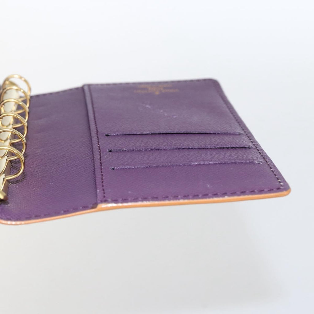 Louis Vuitton Agenda Cover Epi Leather Yellow Leather Wallets Accessory