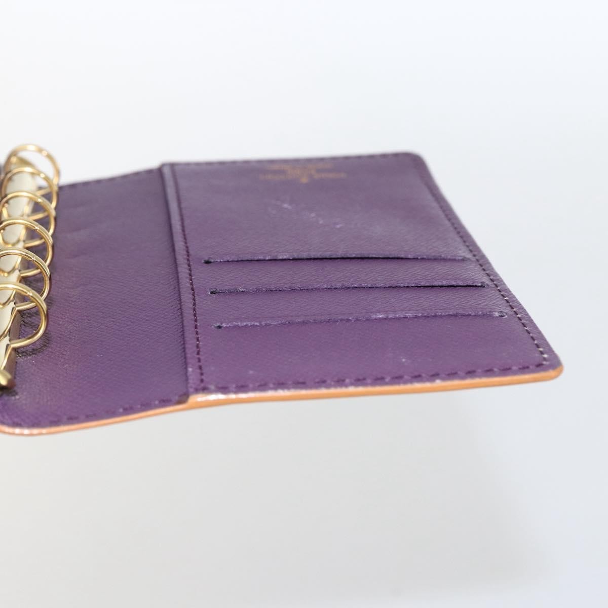 Louis Vuitton Agenda Cover Epi Leather Yellow Leather Wallets Accessory