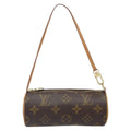 Louis Vuitton Papillon Pochette Monogram Canvas Brown Canvas Clutche & Pouche Bag