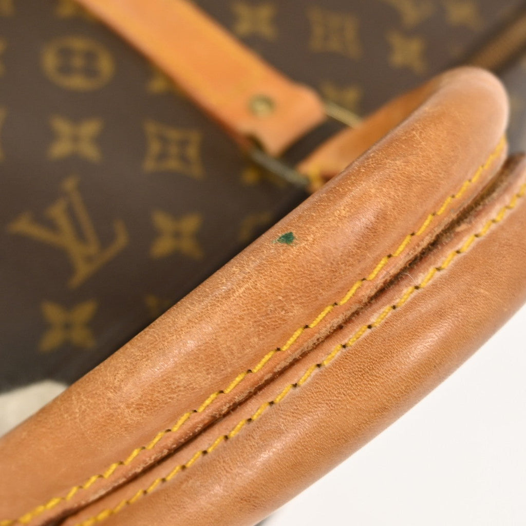 Louis Vuitton Keepall Bag Monogram Canvas Brown Canvas Travel Bag