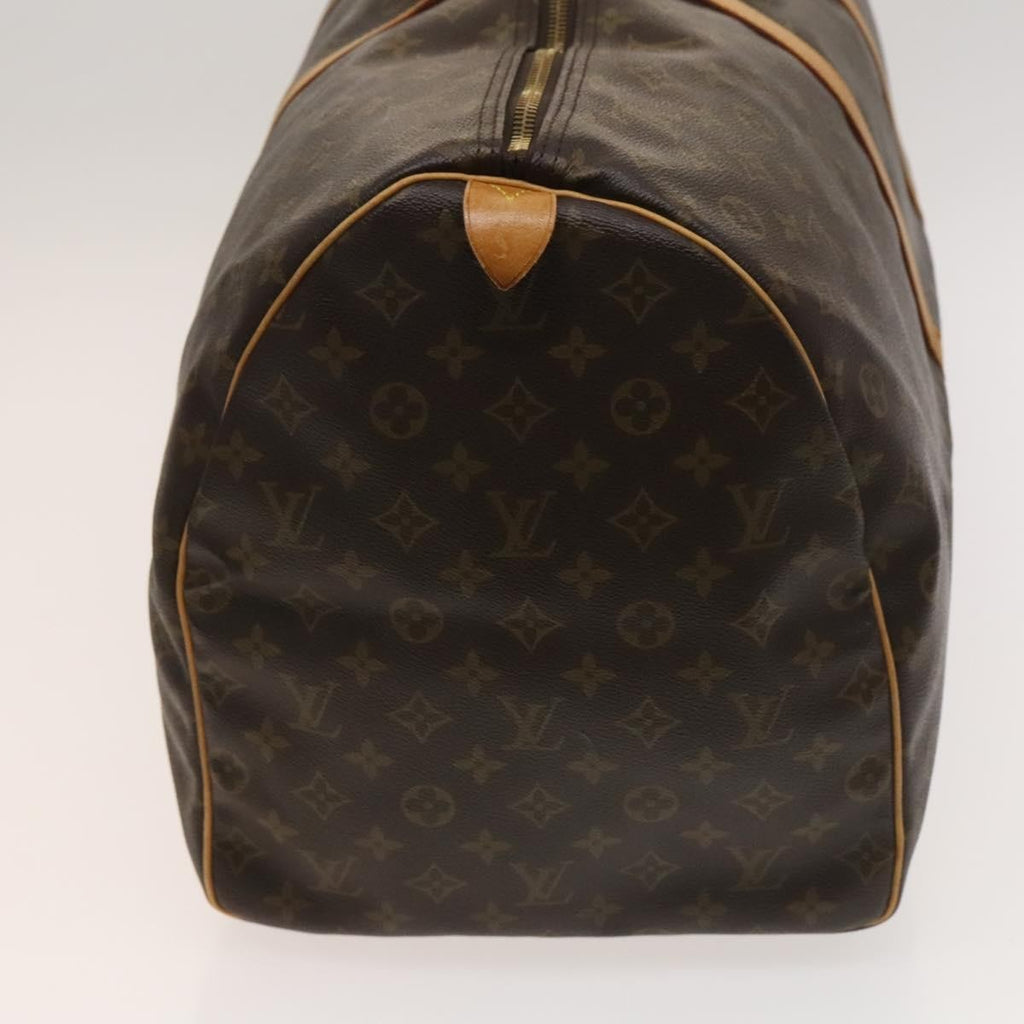 Louis Vuitton Keepall Bag Monogram Canvas Brown Canvas Travel Bag