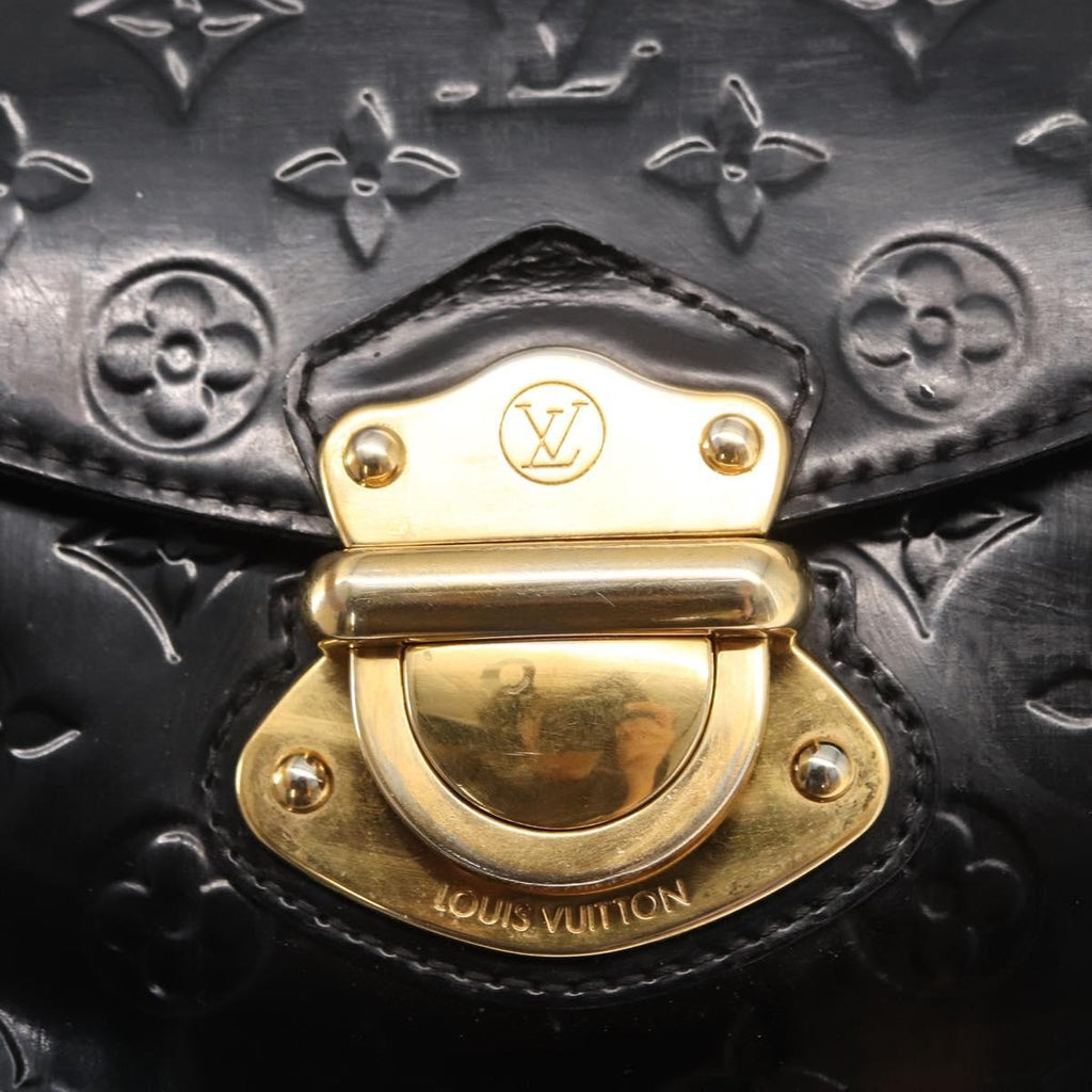 Louis Vuitton Mirada Handbag Monogram Vernis Black Patent_Leather Handbag