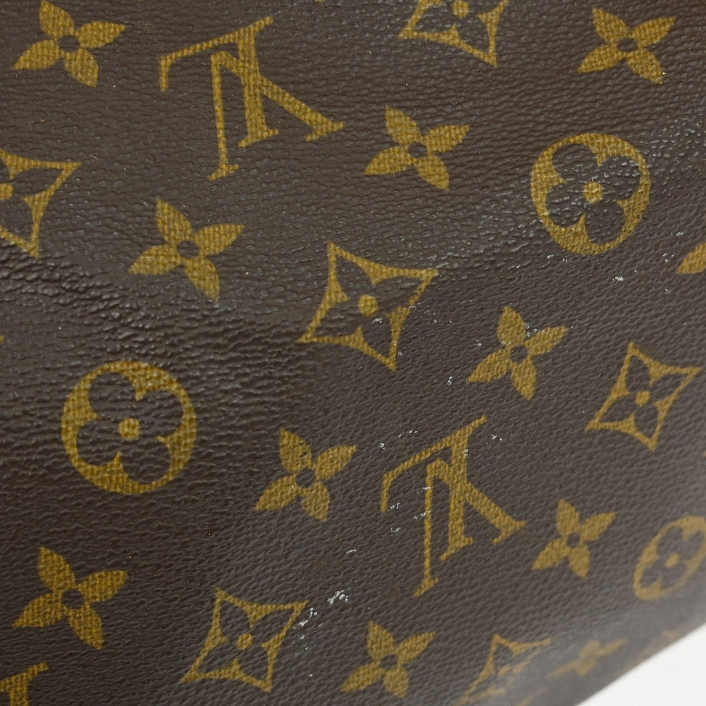 Louis Vuitton Keepall Bag Monogram Canvas Brown Canvas Travel Bag