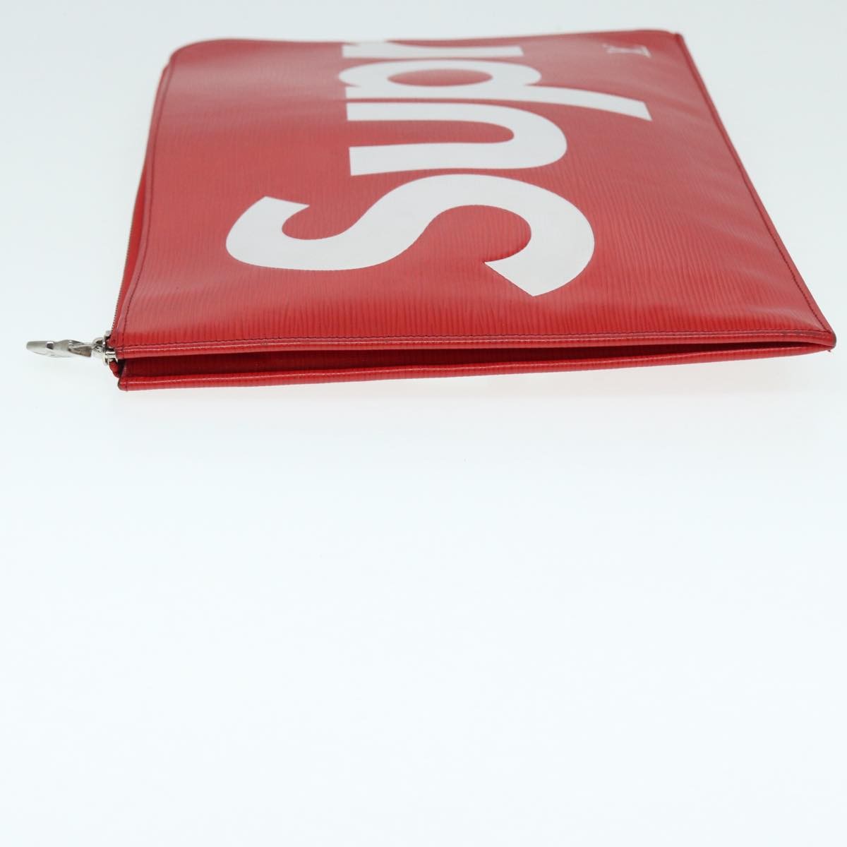 Louis Vuitton Pochette Jour Limited Edition Supreme Epi Leather Red Leather Clutche & Pouche Bag