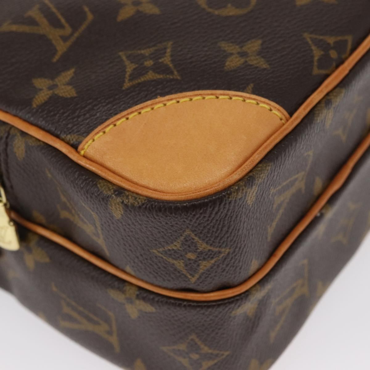Louis Vuitton Amazone Bag Monogram Canvas Brown Canvas Shoulder Bag
