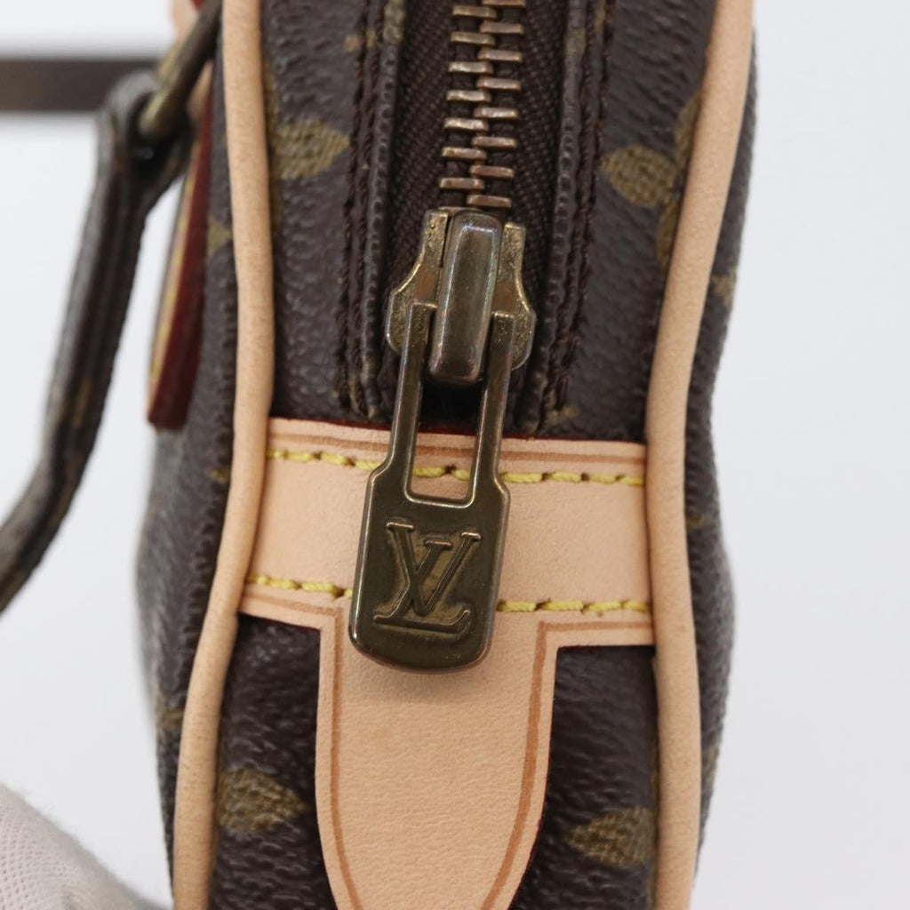 Louis Vuitton Pochette Marly Bandouliere Bag Monogram Canvas Brown Canvas Shoulder Bag