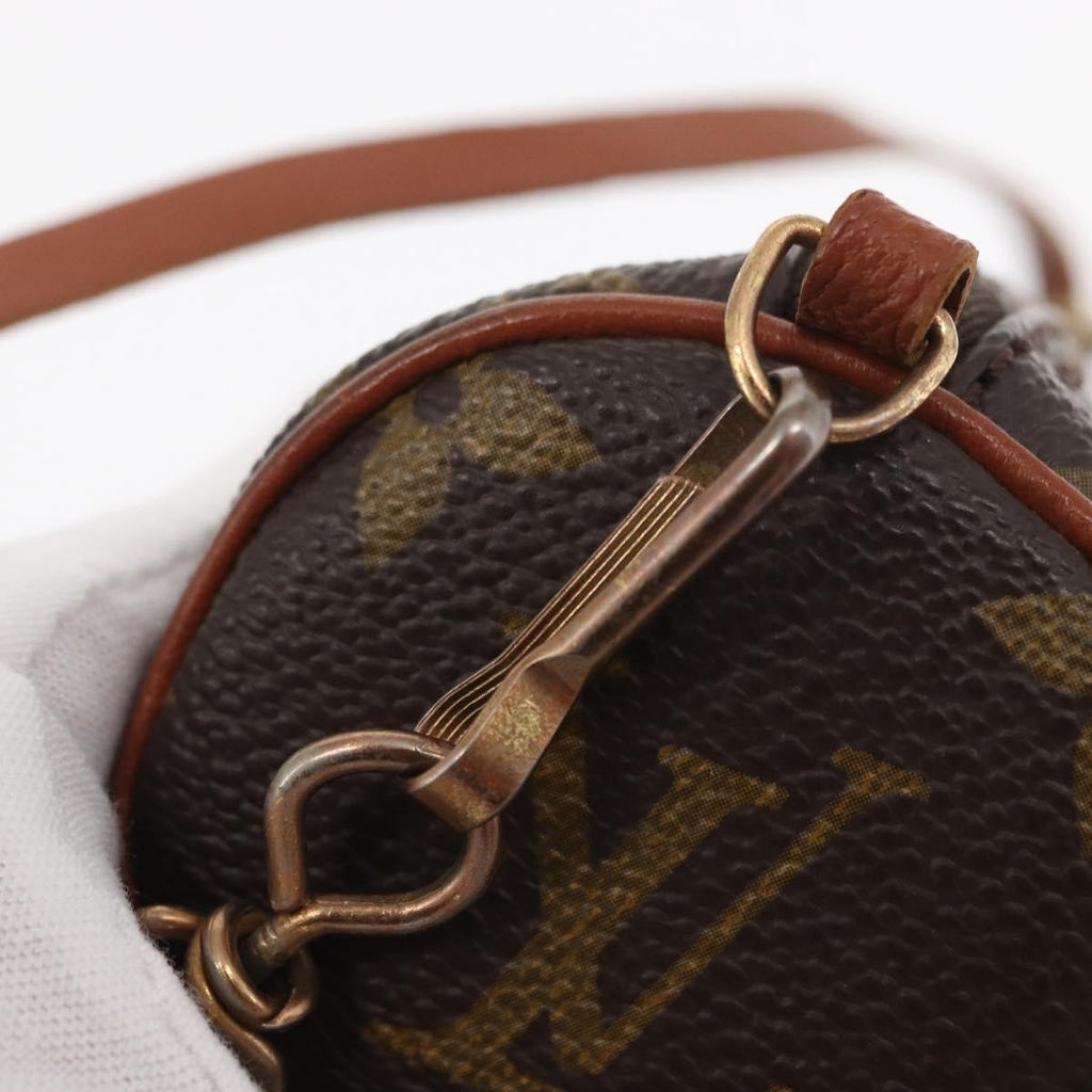 Louis Vuitton Papillon Pochette Monogram Canvas Brown Canvas Clutche & Pouche Bag
