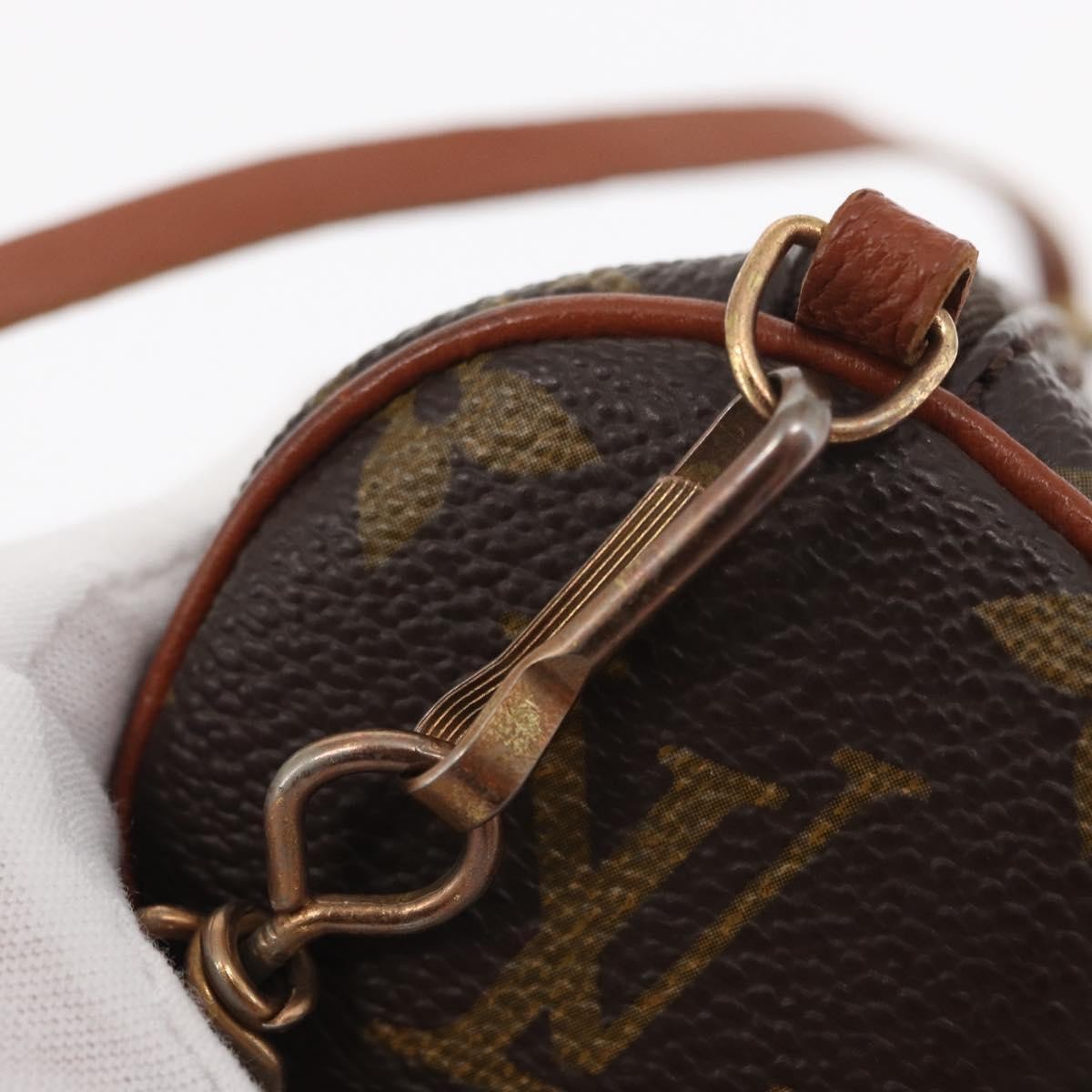 Louis Vuitton Papillon Pochette Monogram Canvas Brown Canvas Clutche & Pouche Bag