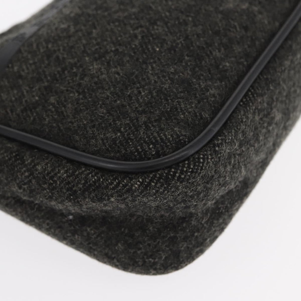 Prada Re-Edition 2000 Hobo Wool Gray Wool Handbag