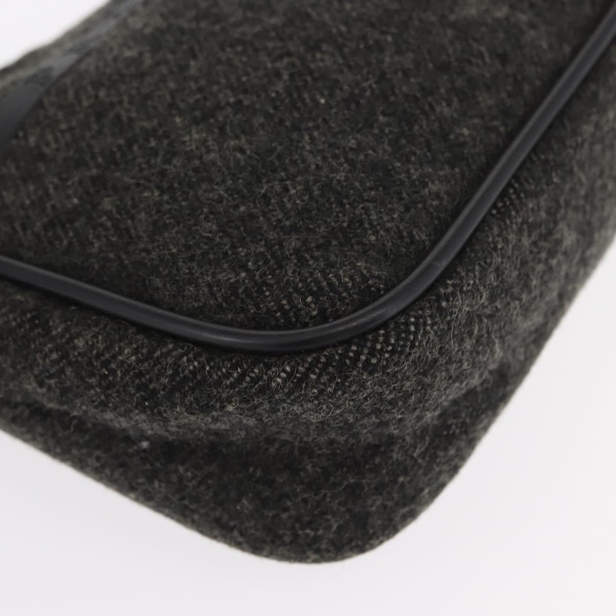 Prada Re-Edition 2000 Hobo Wool Gray Wool Handbag