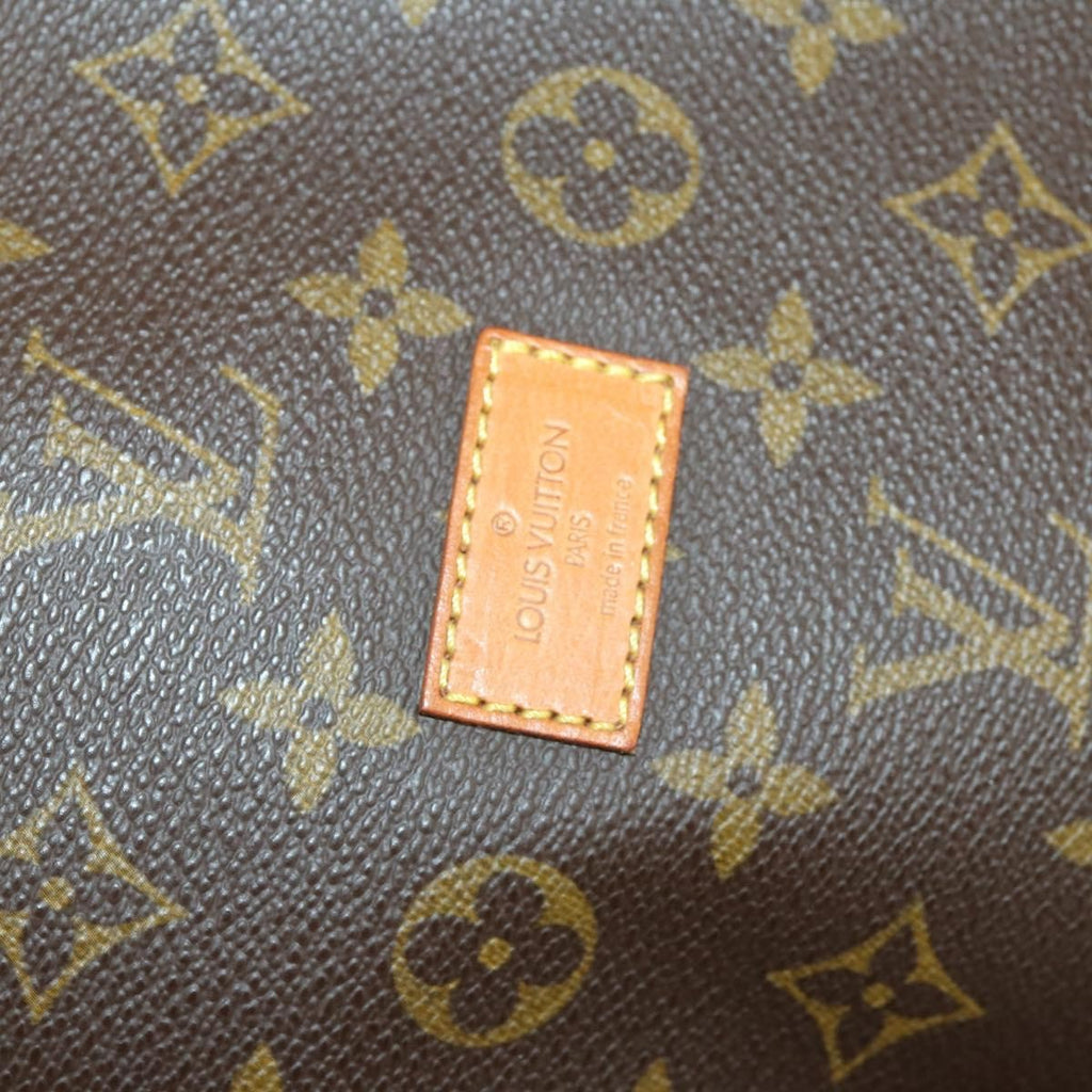 Louis Vuitton Saumur Handbag Monogram Canvas Brown Canvas Shoulder Bag