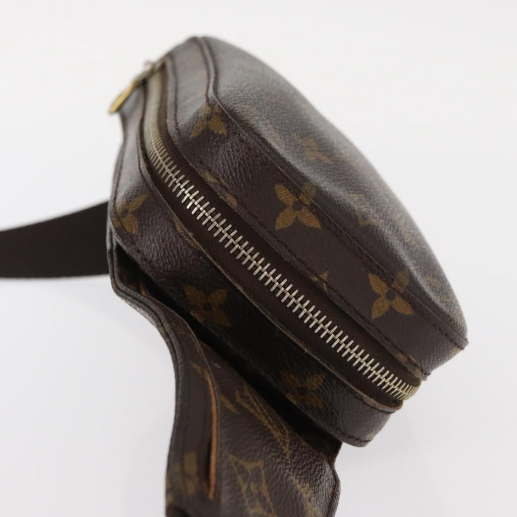 Louis Vuitton Geronimos Waist Bag Monogram Canvas Brown Canvas Shoulder Bag