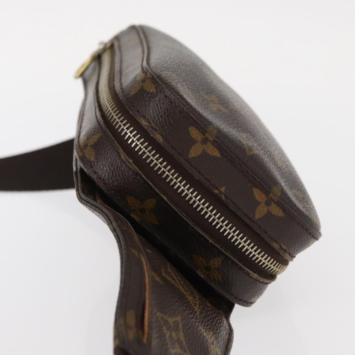 Louis Vuitton Geronimos Waist Bag Monogram Canvas Brown Canvas Shoulder Bag