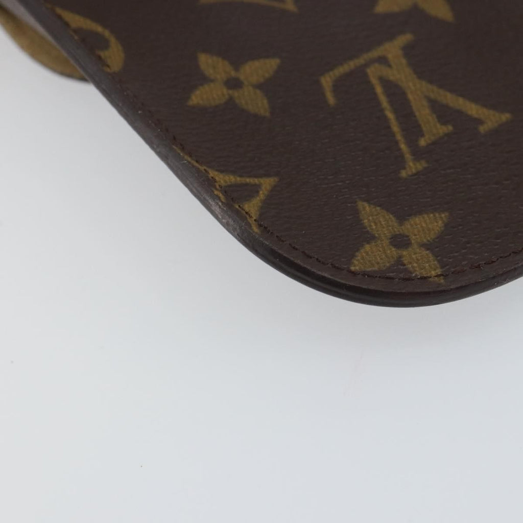 Louis Vuitton Etui À Stylo Canvas Brown Canvas Clutche & Pouche Bag