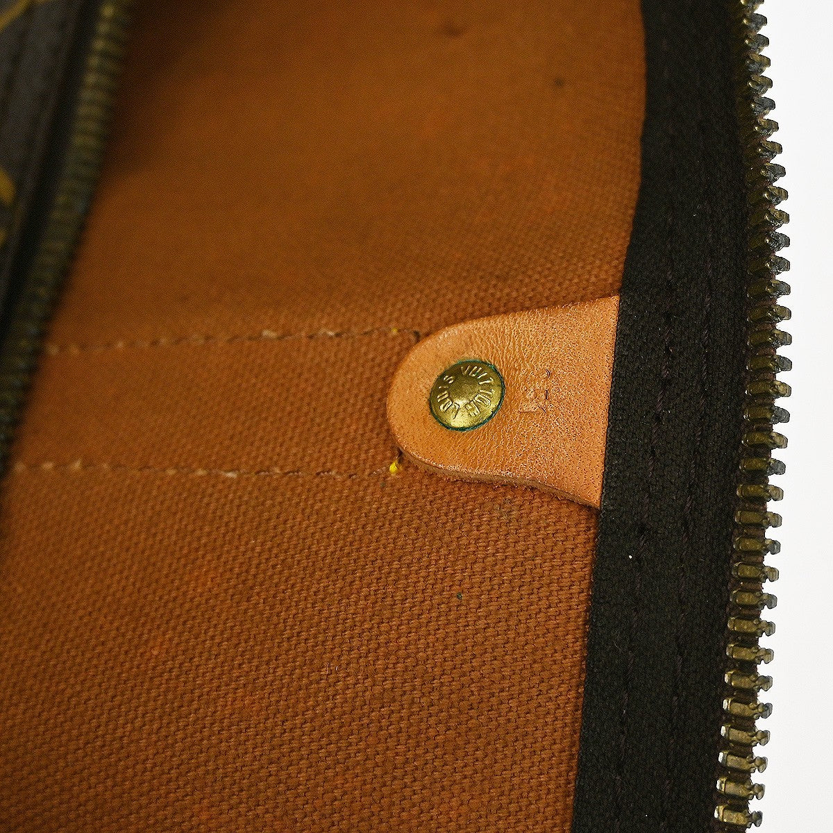 Louis Vuitton Keepall Bag Monogram Canvas Brown Canvas Travel Bag