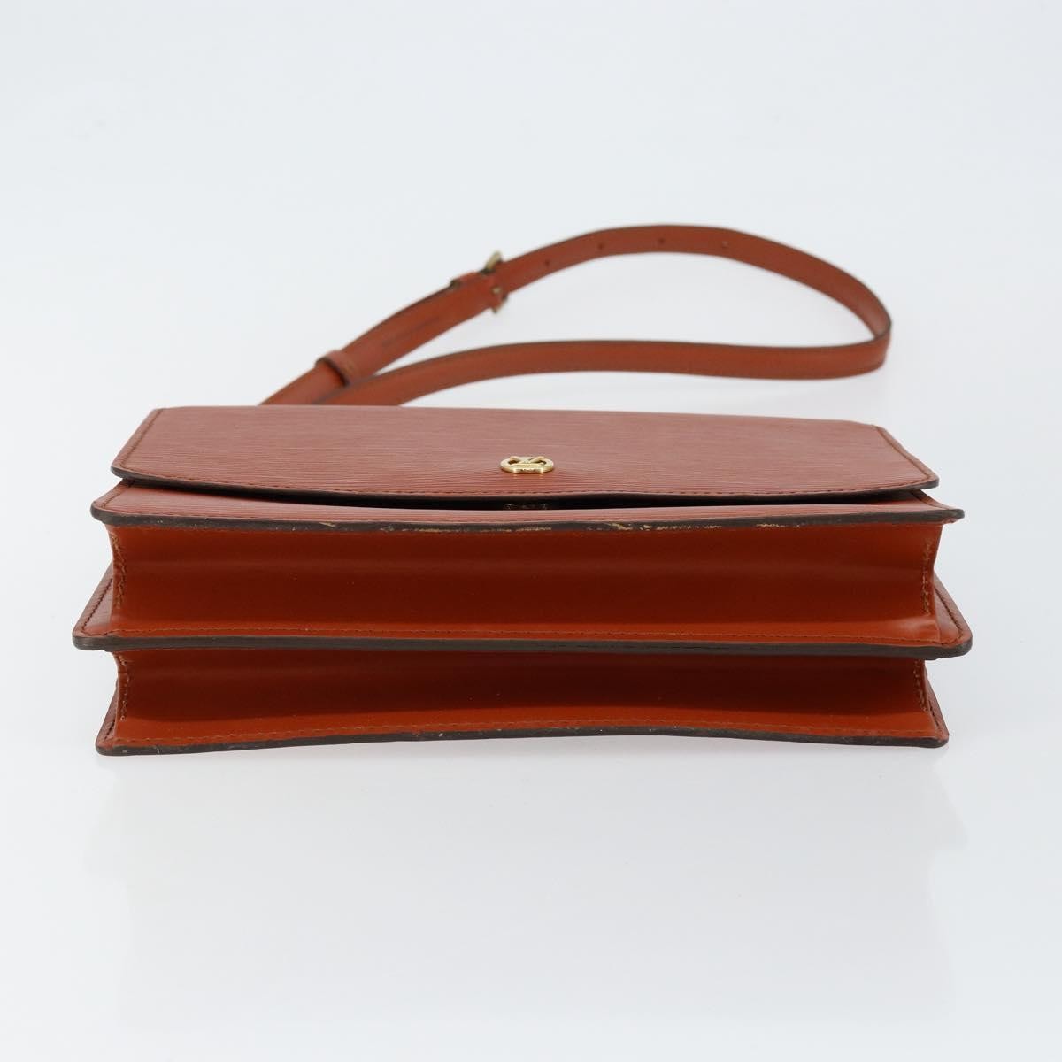 Louis Vuitton Grenelle Shoulder Bag Epi Leather Brown Leather Shoulder Bag