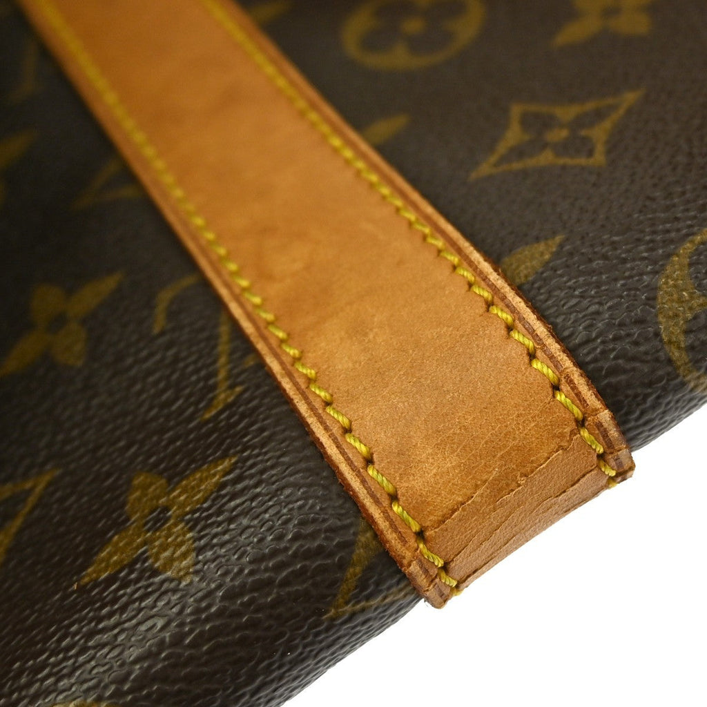 Louis Vuitton Keepall Bag Monogram Canvas Brown Canvas Travel Bag