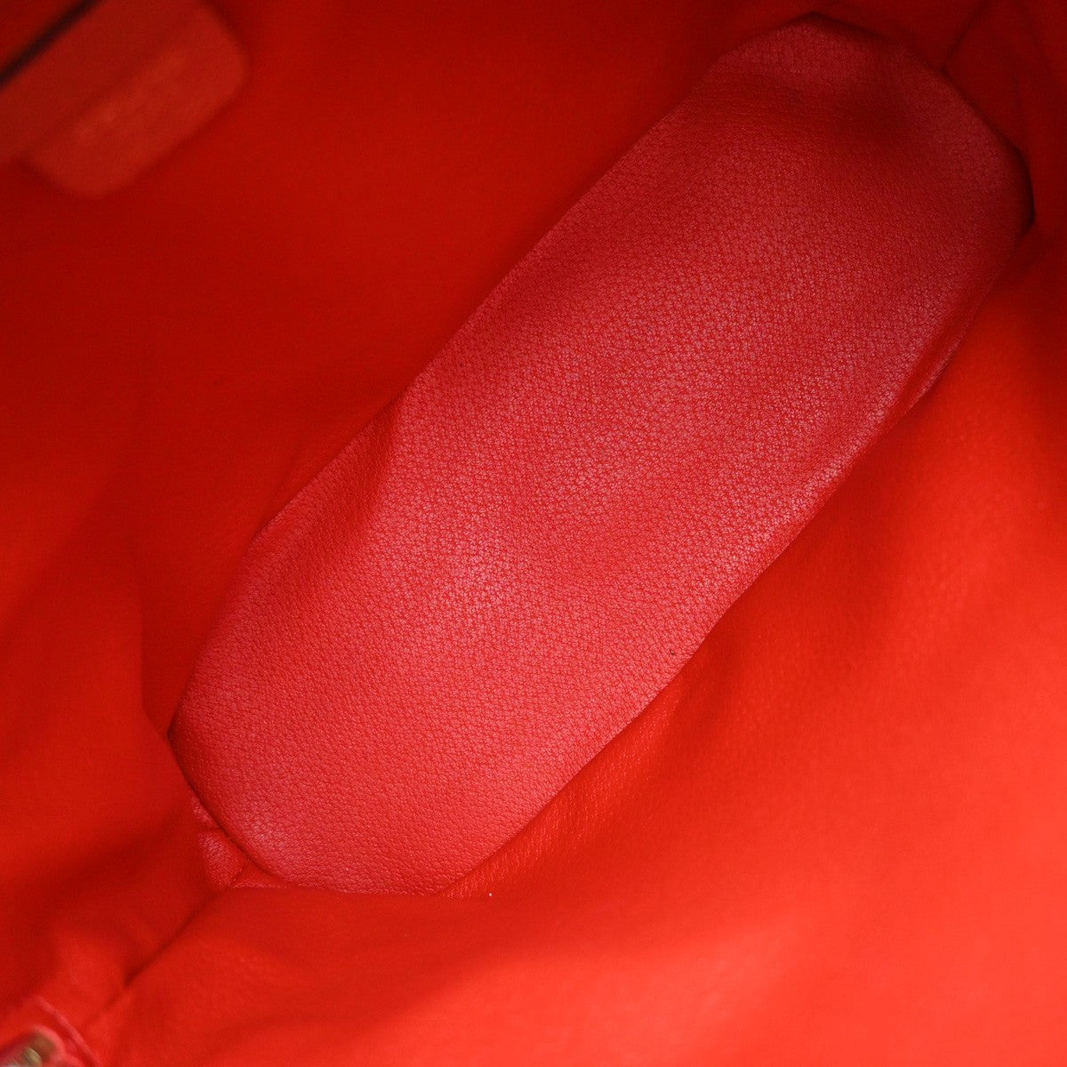 Celine Vintage Convertible Bowler Bag Leather Red Leather Handbag