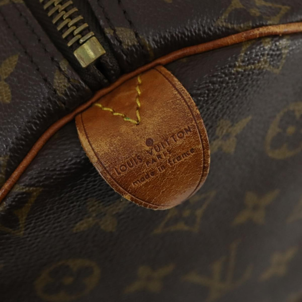 Louis Vuitton Keepall Bag Monogram Canvas Brown Canvas Travel Bag