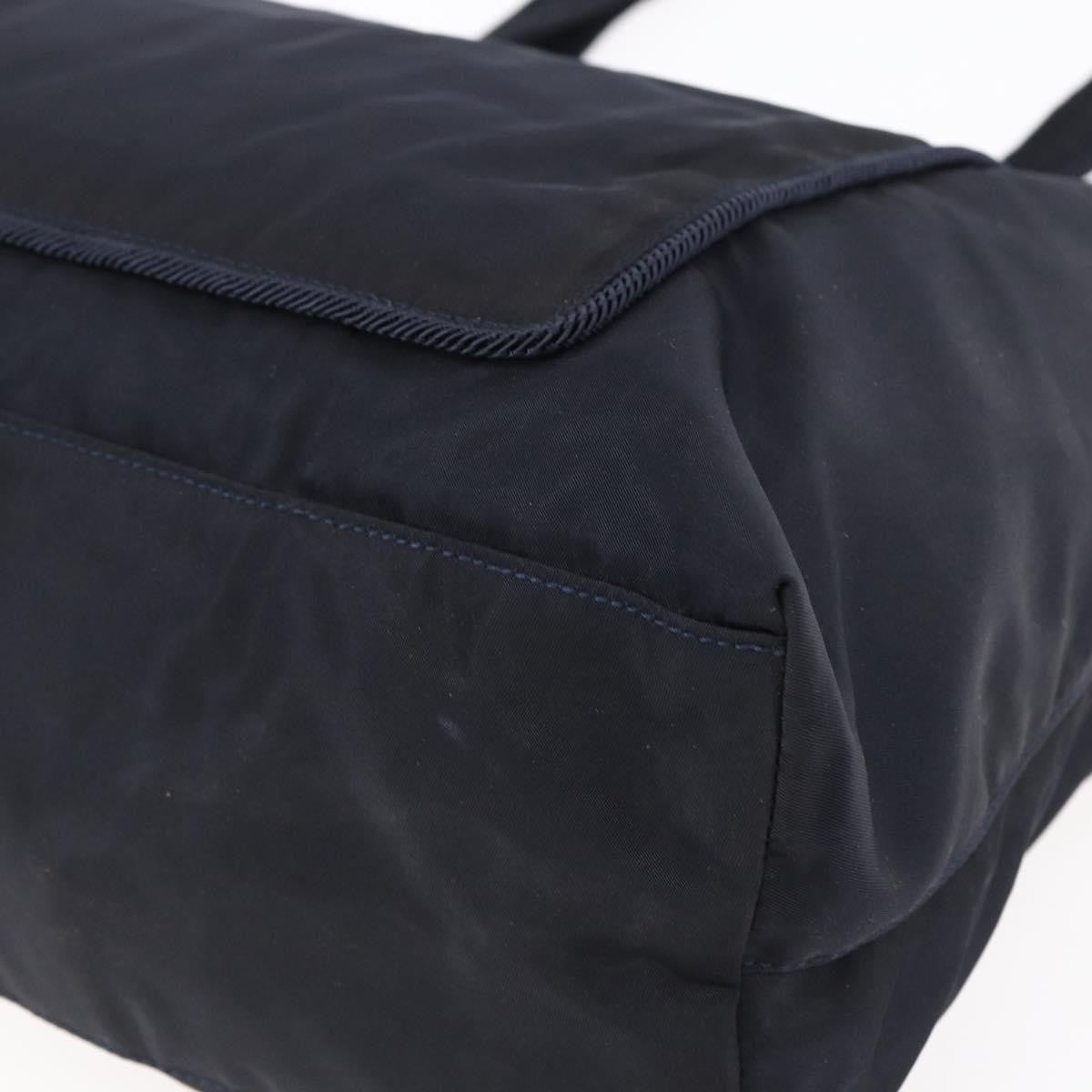 Prada Front Pocket Zip Tote Tessuto Black Nylon Tote Bag Bag