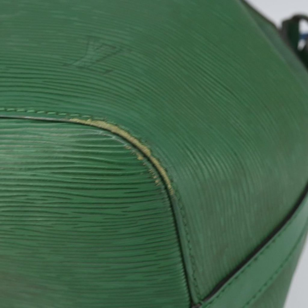Louis Vuitton Petit Noe Handbag Epi Leather Green Leather Shoulder Bag