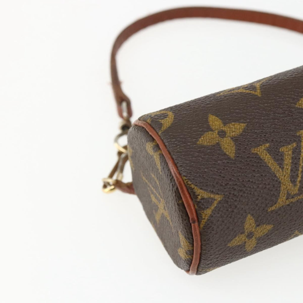 Louis Vuitton Papillon Pochette Monogram Canvas Brown Canvas Clutche & Pouche Bag