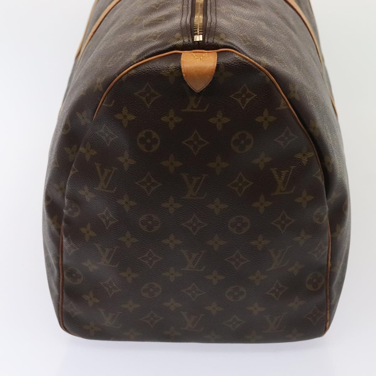 Louis Vuitton Keepall Bag Monogram Canvas Brown Canvas Travel Bag