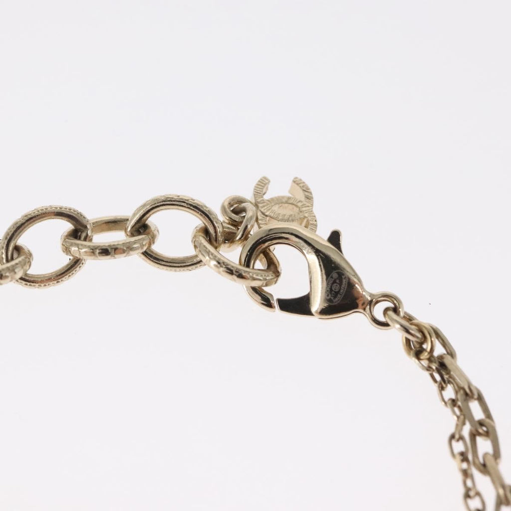 Chanel I Love Chanel Bracelet Metal With Resin Gold Metal Bracelet Jewelry