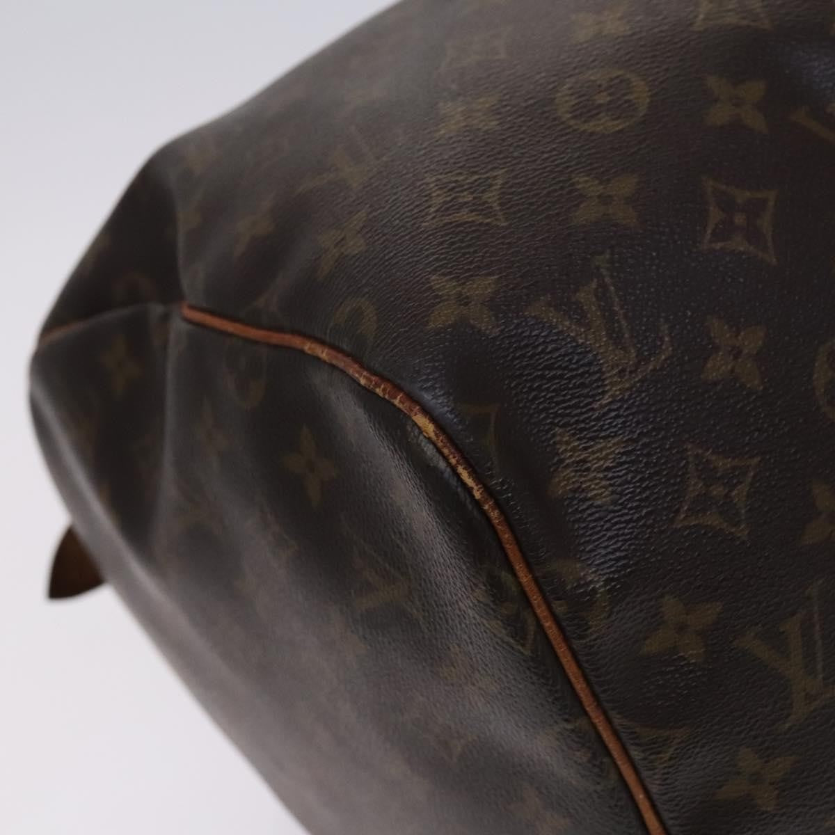 Louis Vuitton Keepall Bag Monogram Canvas Brown Canvas Travel Bag