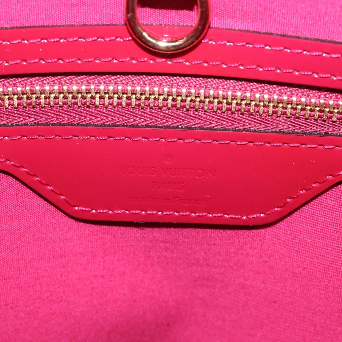 Louis Vuitton Catalina Handbag Monogram Vernis Pink Patent_Leather Bag