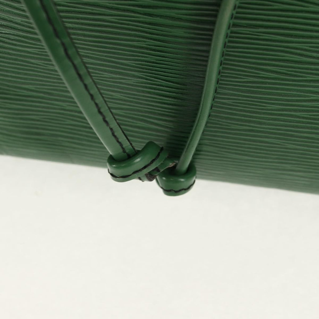 Louis Vuitton Petit Noe Handbag Epi Leather Green Leather Shoulder Bag
