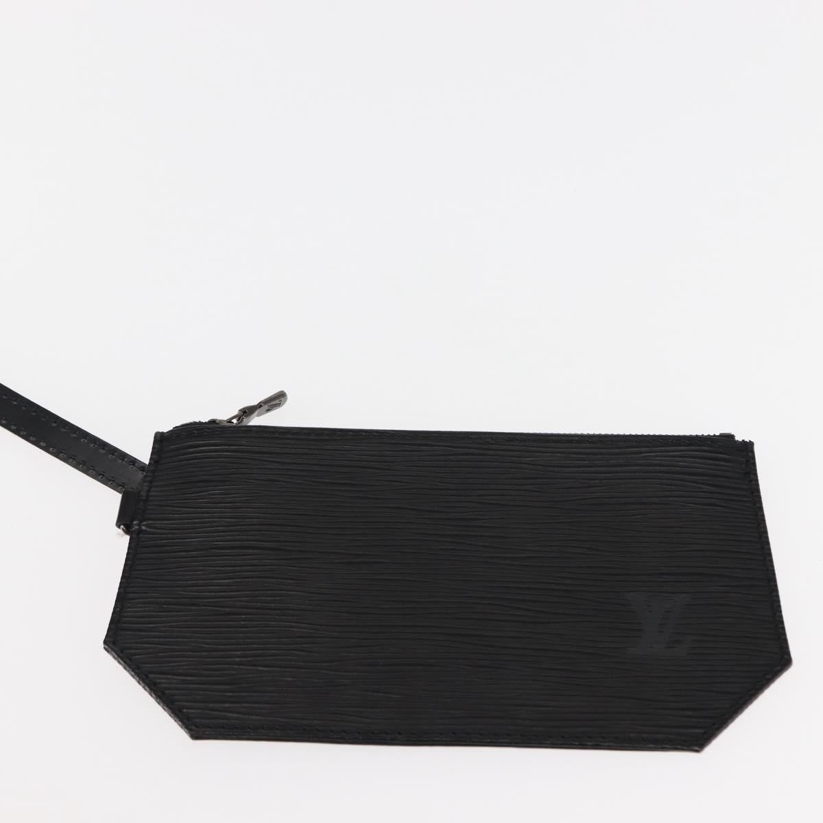 Louis Vuitton Vintage Sac D'epaule Handbag Epi Leather Black Leather Bag